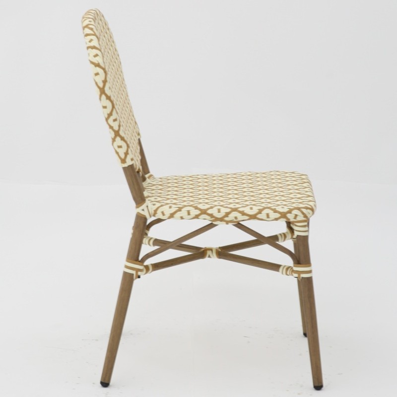 Chaise VIÑALES SABLE ET MIEL