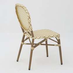 Chaise VIÑALES SABLE ET MIEL