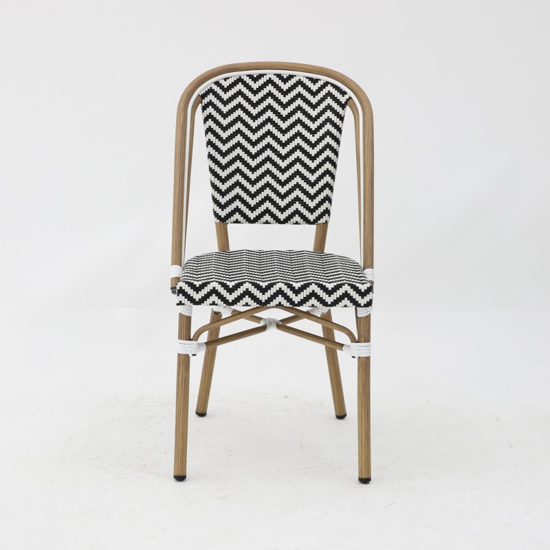 Chaise LAMA NOIR ET BLANC