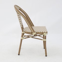 Chaise LAMA BLANC ET SABLE