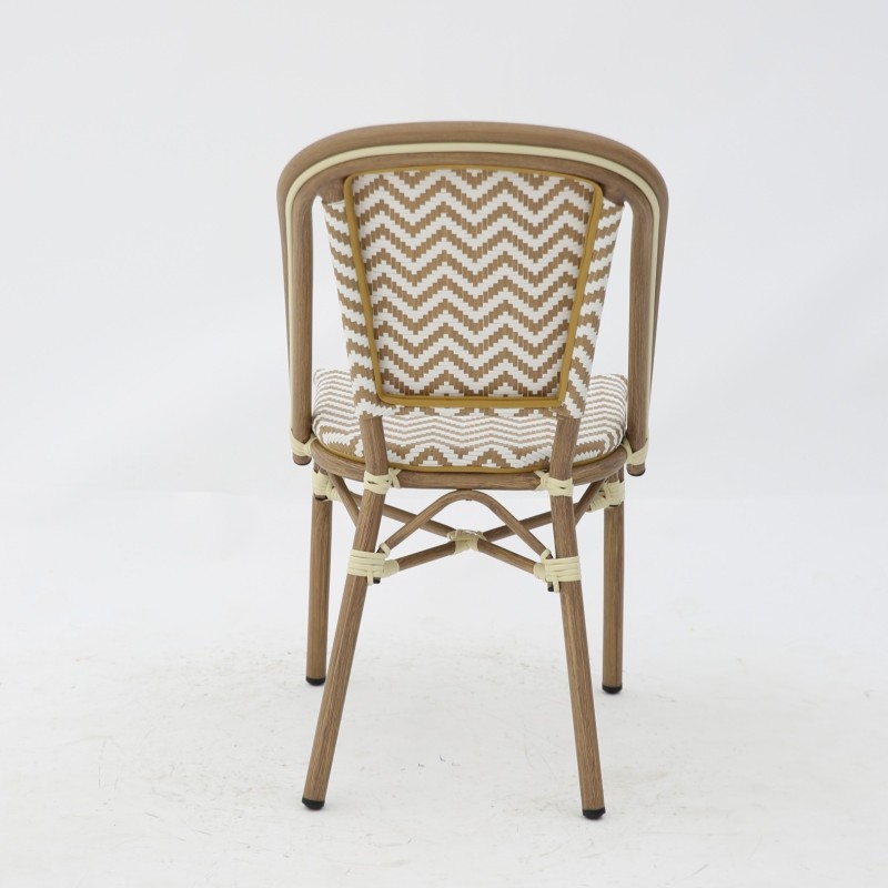 Chaise LAMA BLANC ET SABLE