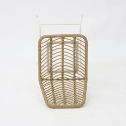 Tabouret KENIA ARMATURE BLANC