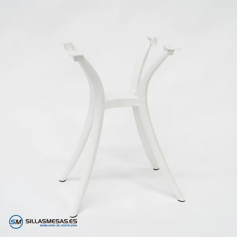 Table VENUS EXTERIEUR pied blanc