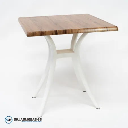 Table VENUS EXTERIEUR pied blanc