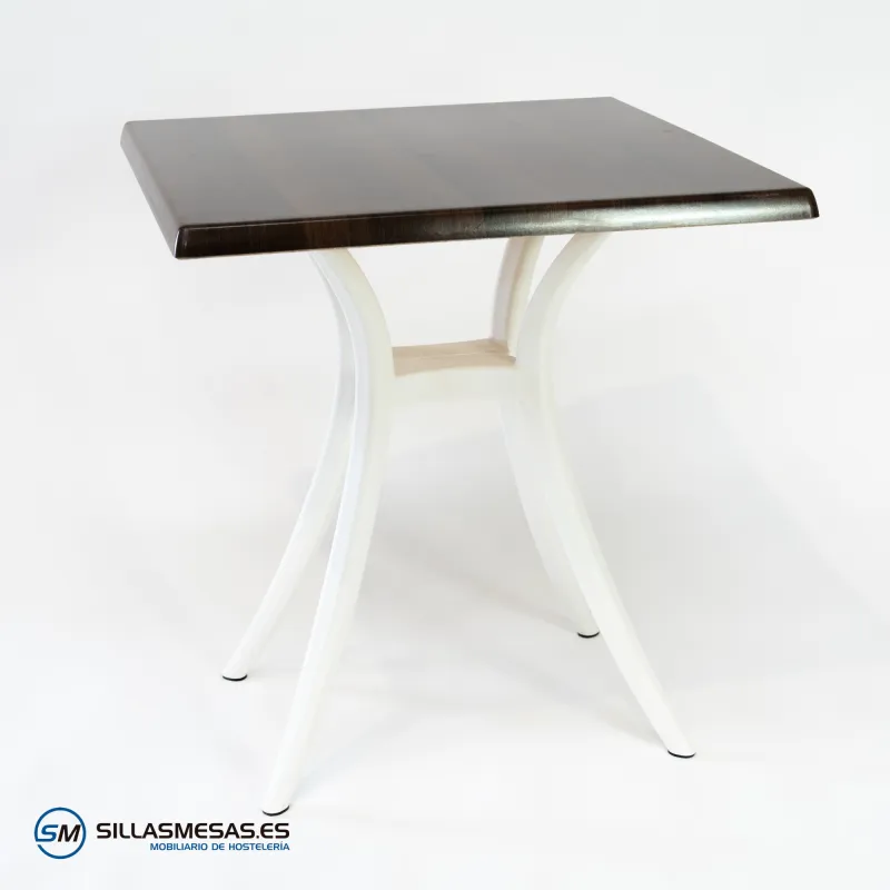 Table VENUS EXTERIEUR pied blanc