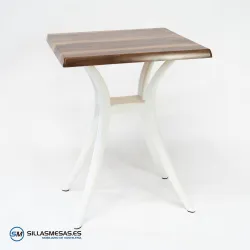 Table VENUS EXTERIEUR pied blanc