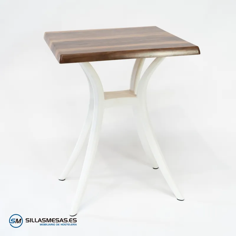 Table VENUS EXTERIEUR pied blanc