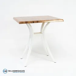 Table VENUS EXTERIEUR pied blanc