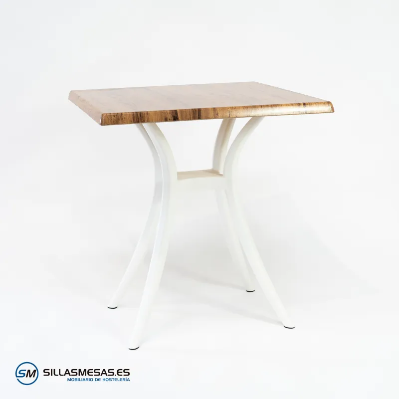 Table VENUS EXTERIEUR pied blanc