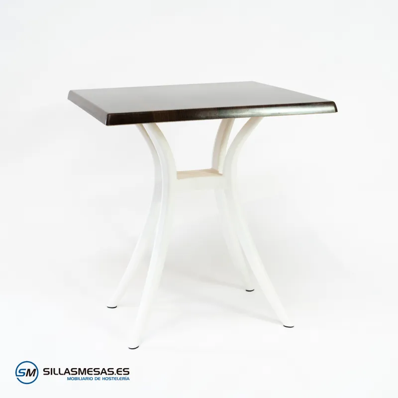 Table VENUS EXTERIEUR pied blanc