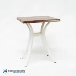 Table VENUS EXTERIEUR pied blanc