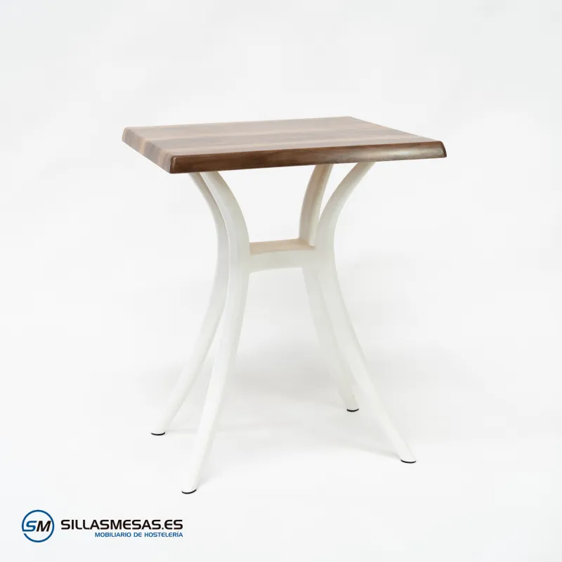 Table VENUS EXTERIEUR pied blanc