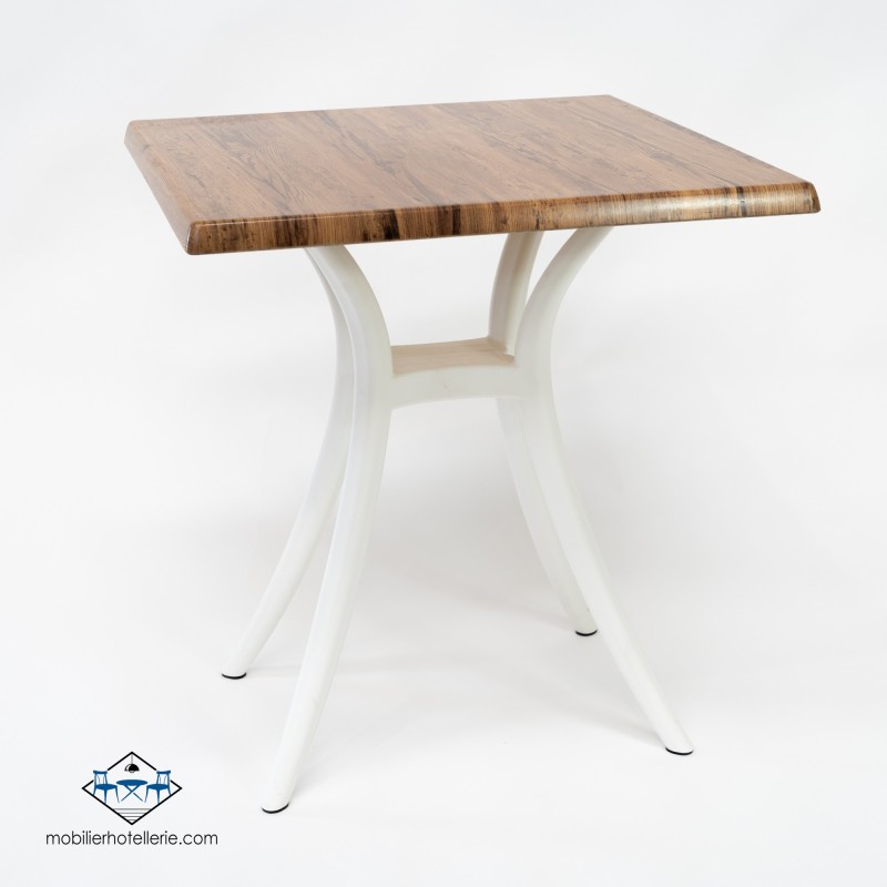 Conjointe HARMONIE (1 Table Venus exterieur et 4 Fauteuils Bergamo)