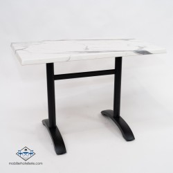 Table Barcelona rectangulaire rabattable pour votre bar