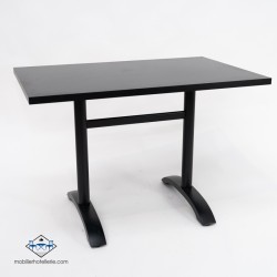Table BARCELONE 2-P pas cher. Acheter Tables avec pied central Tab...