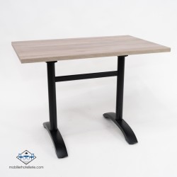 Table BARCELONE 2-P pas cher. Acheter Tables avec pied central Tab...