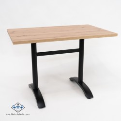 Table BARCELONE 2-P pas cher. Acheter Tables avec pied central Tab...