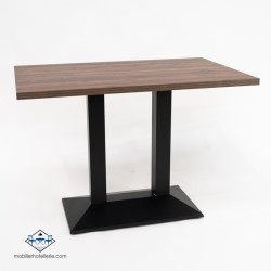 Table Double Daniela pas cher. Acheter Tables avec pied central Ta...