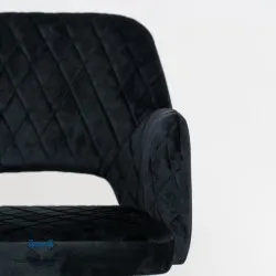 Fauteuil VELVET NOIR