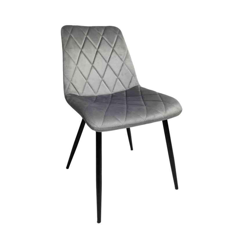 Chaise CARTER gris