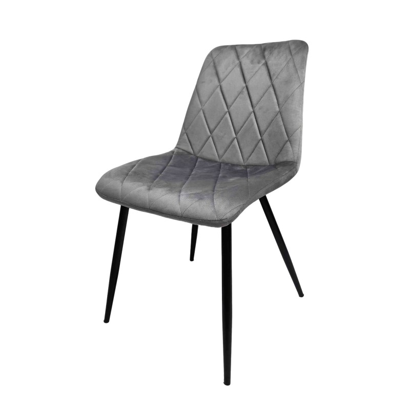 Chaise CARTER gris