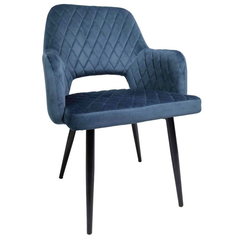 Fauteuil VELVET BLUE