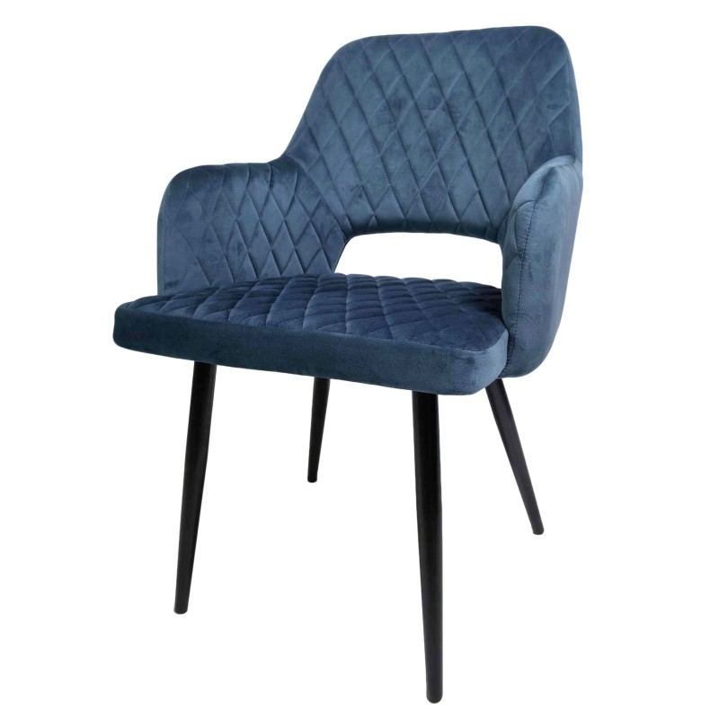 Fauteuil VELVET BLUE