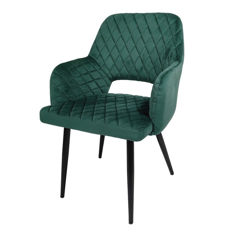 Fauteuil VELVET VERT