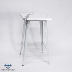 TABLE HAUTE MIX BLANC EXTERIEUR