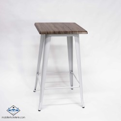 TABLE HAUTE MIX BLANC EXTERIEUR