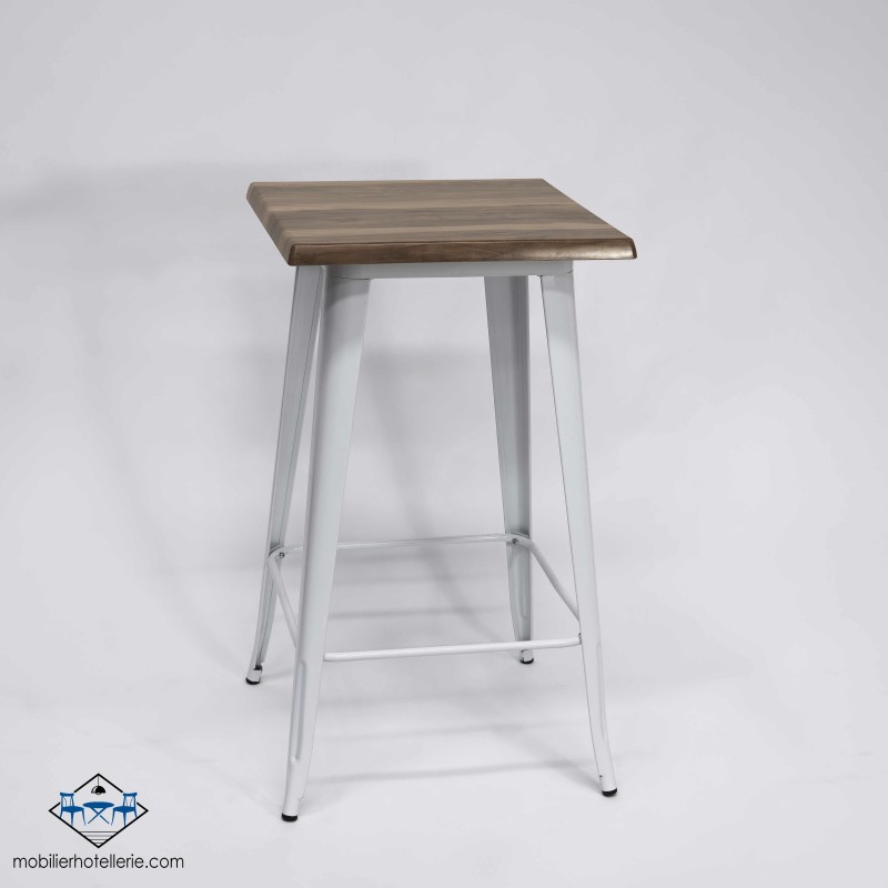 TABLE HAUTE MIX BLANC EXTERIEUR