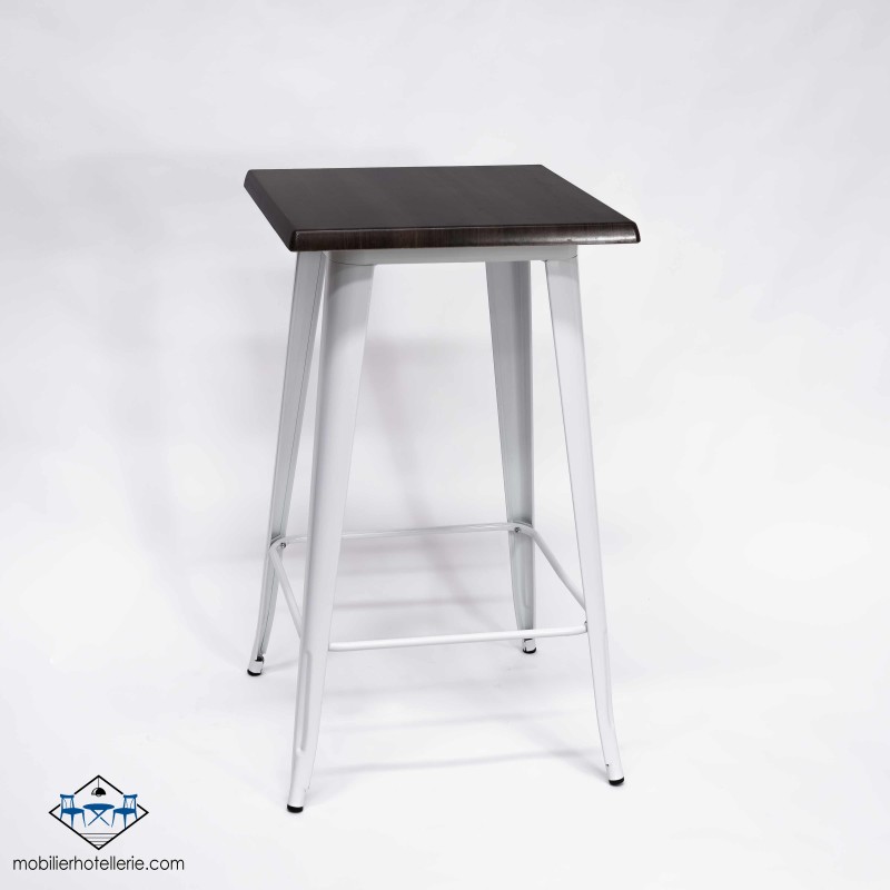 TABLE HAUTE MIX BLANC EXTERIEUR