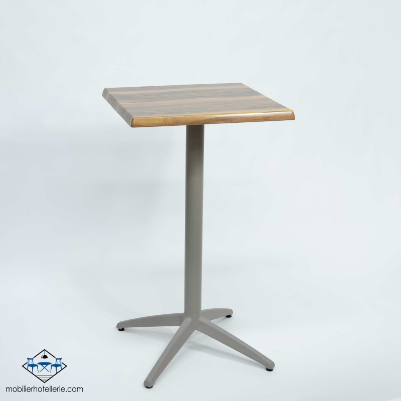 Table haute Miami à pied sable : utilisation extérieure