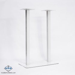ARMATURE TABLE HAUTE NOEL DOUBLE blanc