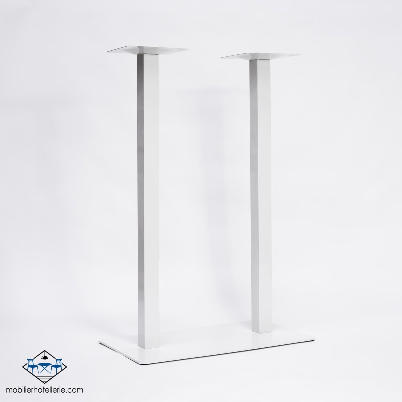 ARMATURE TABLE HAUTE NOEL DOUBLE blanc