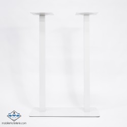 ARMATURE TABLE HAUTE NOEL DOUBLE blanc