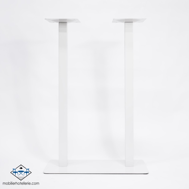 ARMATURE TABLE HAUTE NOEL DOUBLE blanc