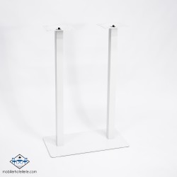 ARMATURE TABLE HAUTE NOEL DOUBLE blanc