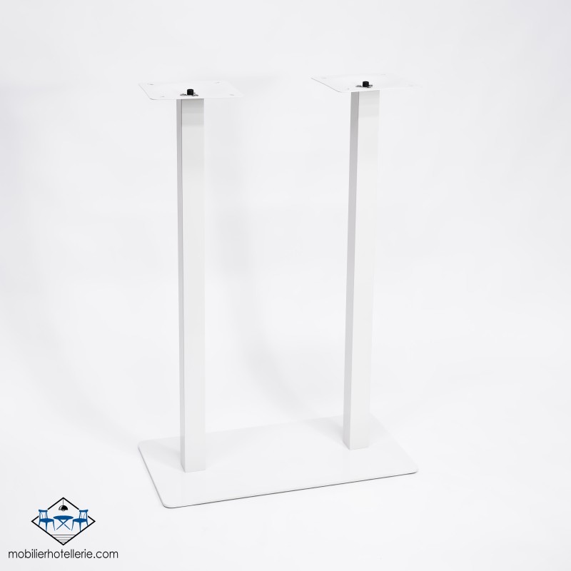 ARMATURE TABLE HAUTE NOEL DOUBLE blanc