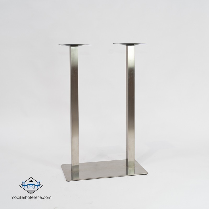 ARMATURE TABLE HAUTE NOEL DOUBLE INOX