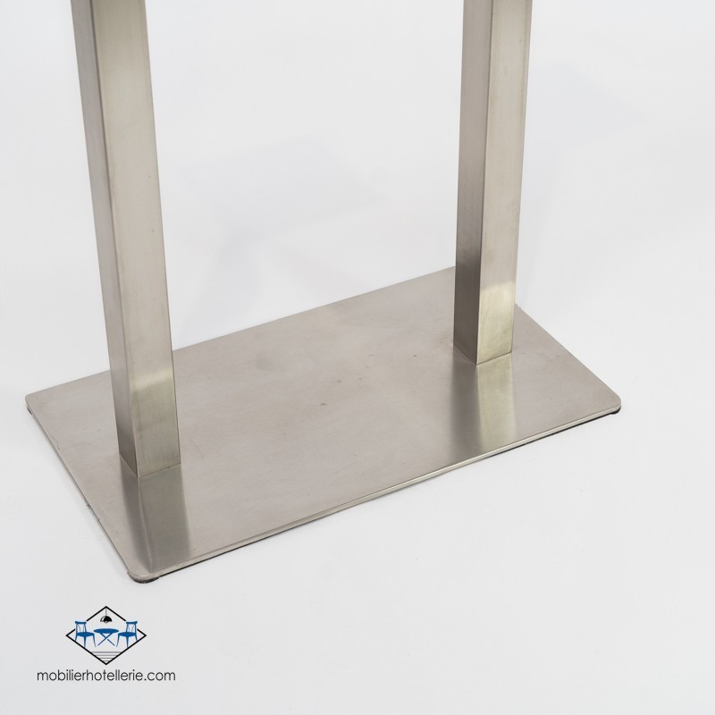 ARMATURE TABLE HAUTE NOEL DOUBLE INOX