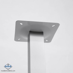 ARMATURE TABLE HAUTE DANIELA blanc