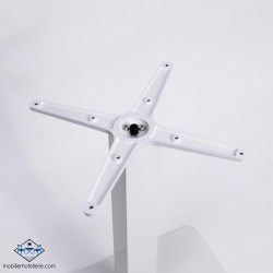 ARMATURE TABLE NOEL RECTANGULAIRE blanc