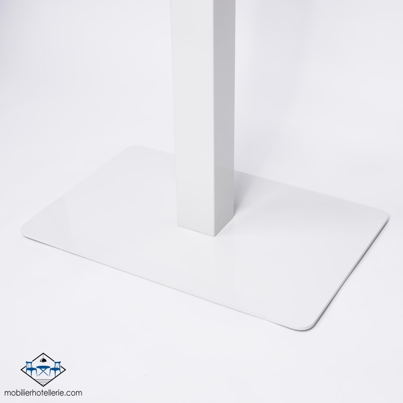 ARMATURE TABLE NOEL RECTANGULAIRE blanc