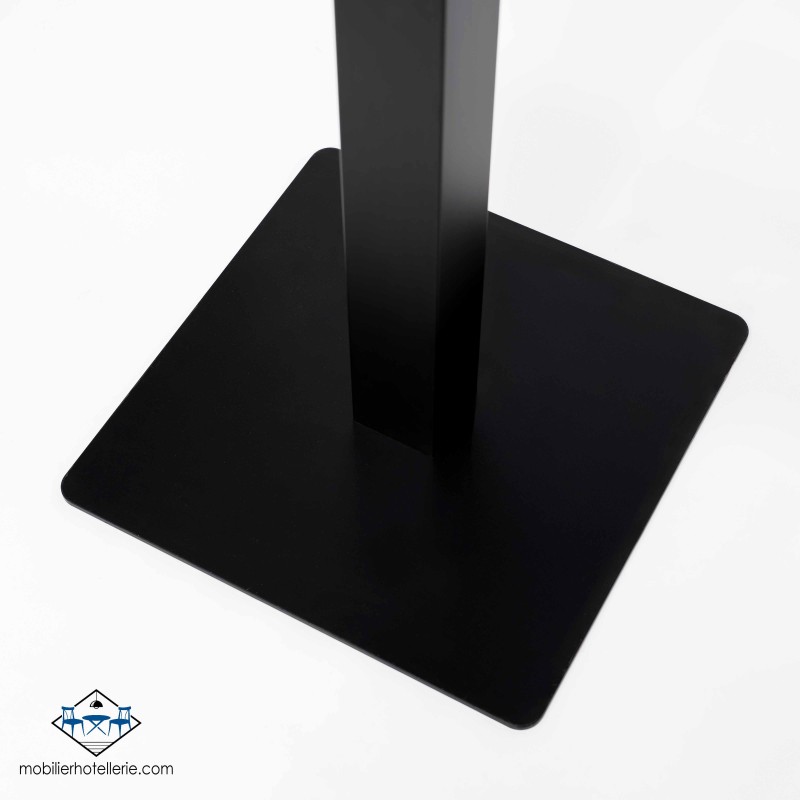 Armature de Table Noel epoxi Noir carree pas cher. Acheter Pieds de...