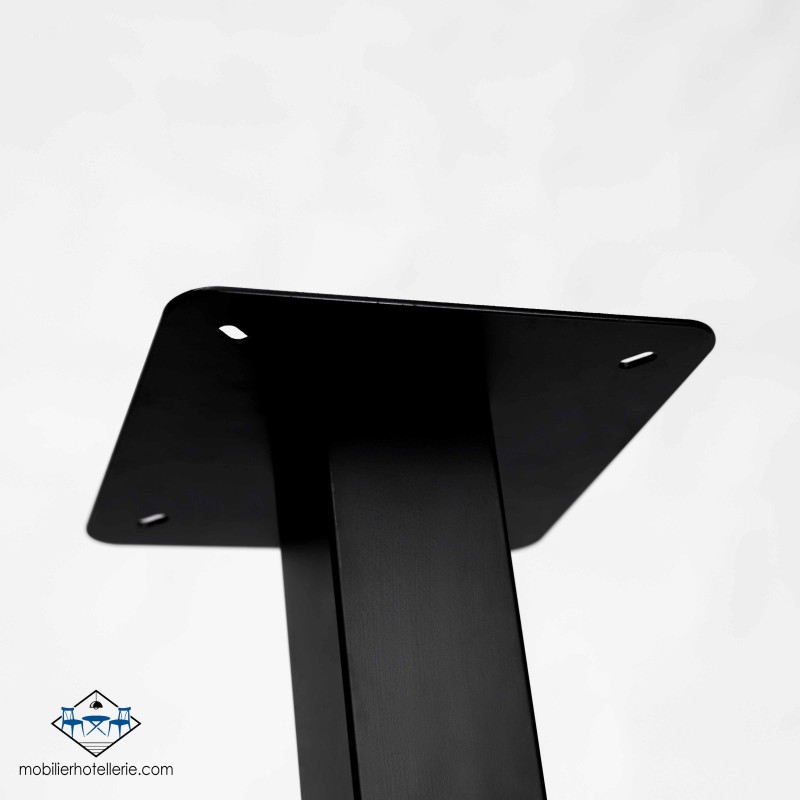 Armature de Table Noel epoxi Noir carree pas cher. Acheter Pieds de...