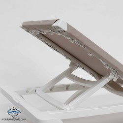 Chaise Logue MYKONOS COULEUR SABLE pas cher. Acheter Chaises longue...