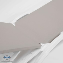 Chaise Logue MYKONOS COULEUR SABLE pas cher. Acheter Chaises longue...