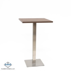 Table Haute NOEL INOX BASE 45X45 cm pas cher. Acheter Tables Hautes...