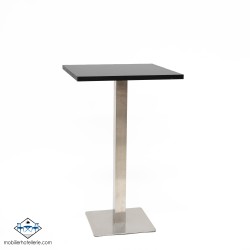 Table Haute NOEL INOX BASE 45X45 cm pas cher. Acheter Tables Hautes...